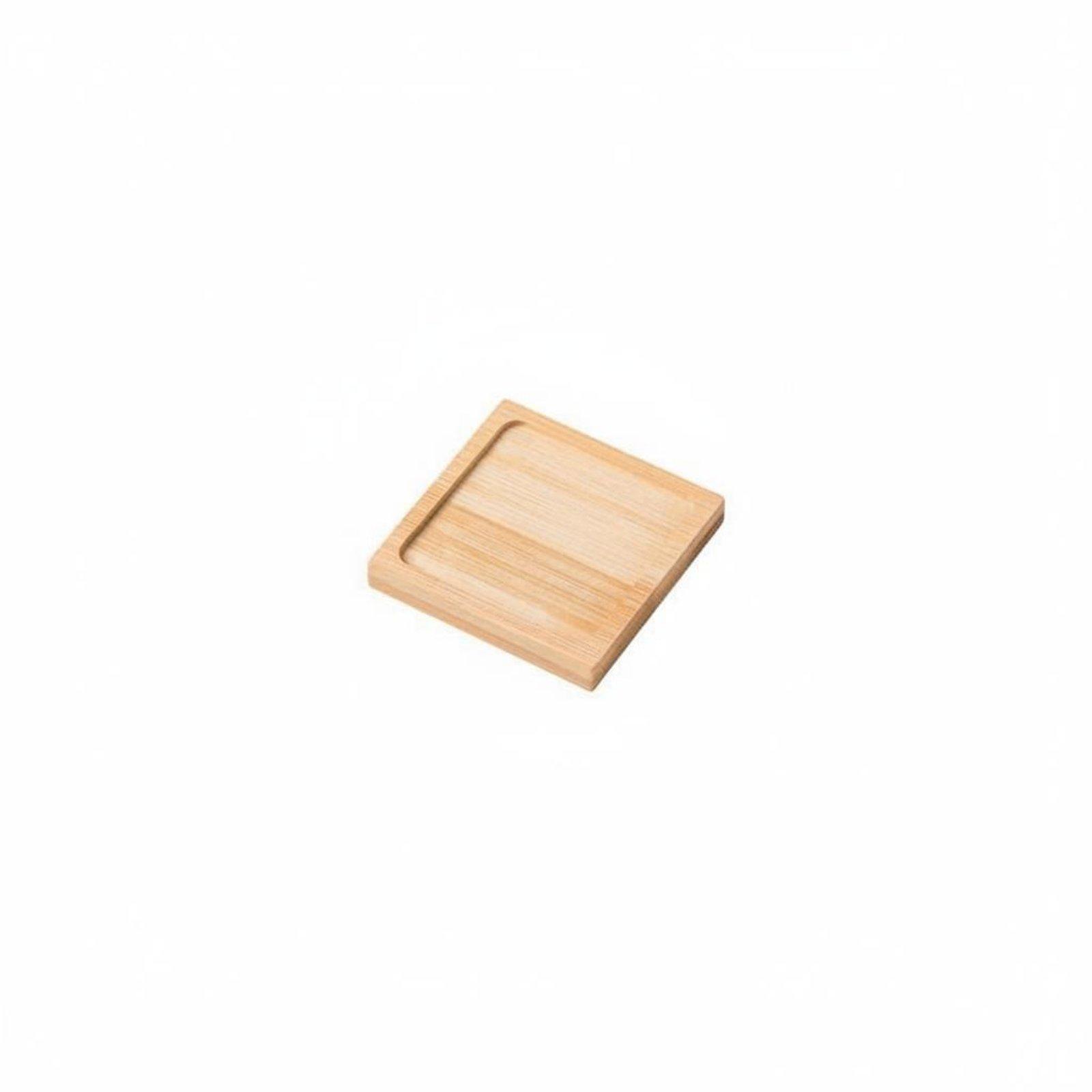 Drip Tray Saucer - Bamboo Wood Industrial Tray Plant Drip