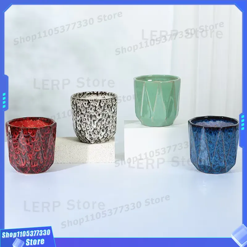 Glazed Ceramic Cylindrical Bon - огляд і ціна Bonsai Garden For Sale