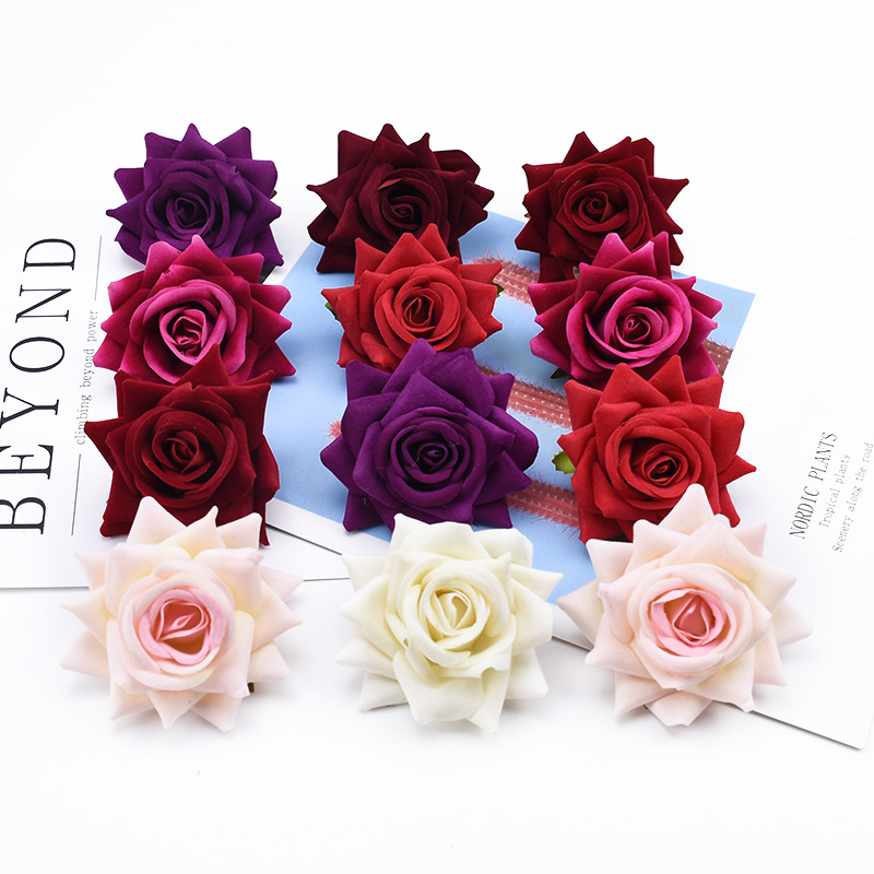 Artificial Flower Flannel Rose - огляд і ціна Bonsai Garden For Sale