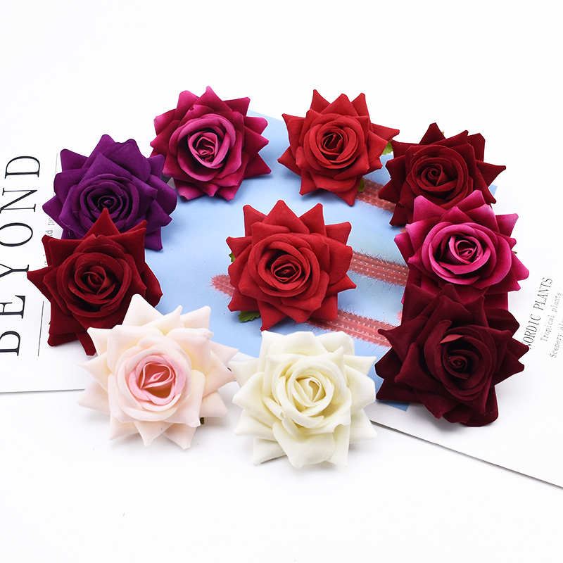 Artificial Flower Flannel Rose - огляд і ціна Bonsai Garden For Sale