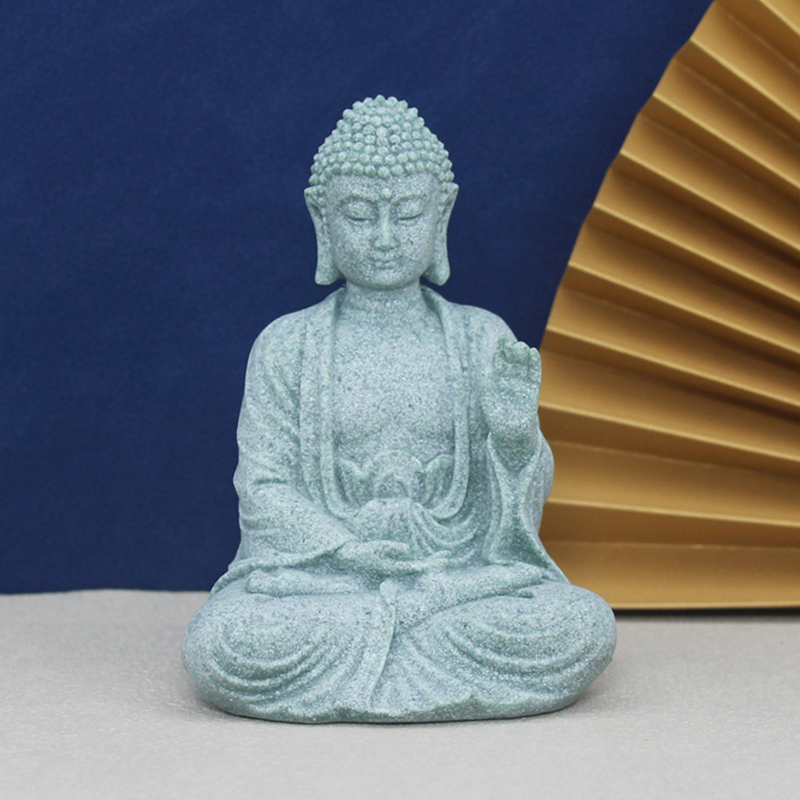 Stone Buddha Little Monks Stat - огляд і ціна Bonsai Garden Thailand