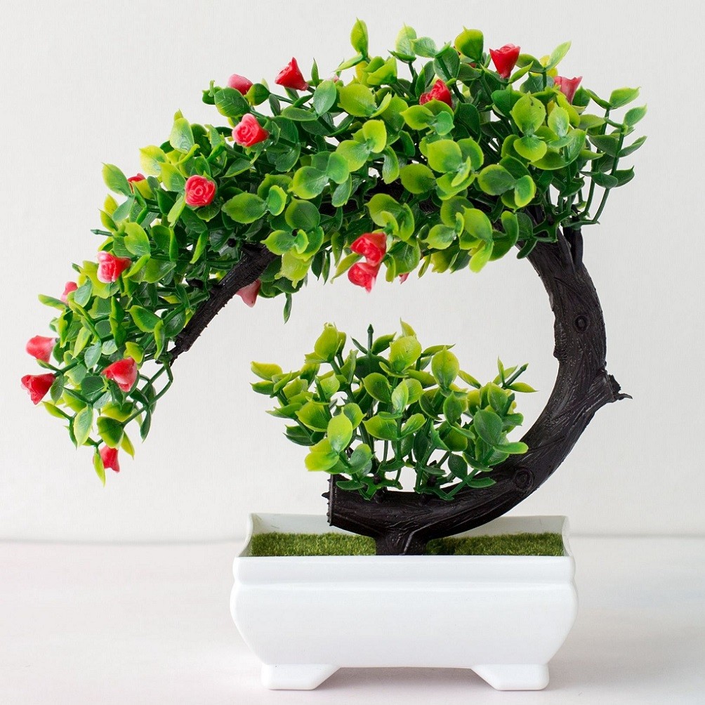 Home Artificial Pot Plant Tree - огляд і ціна Bonsai Garden Display