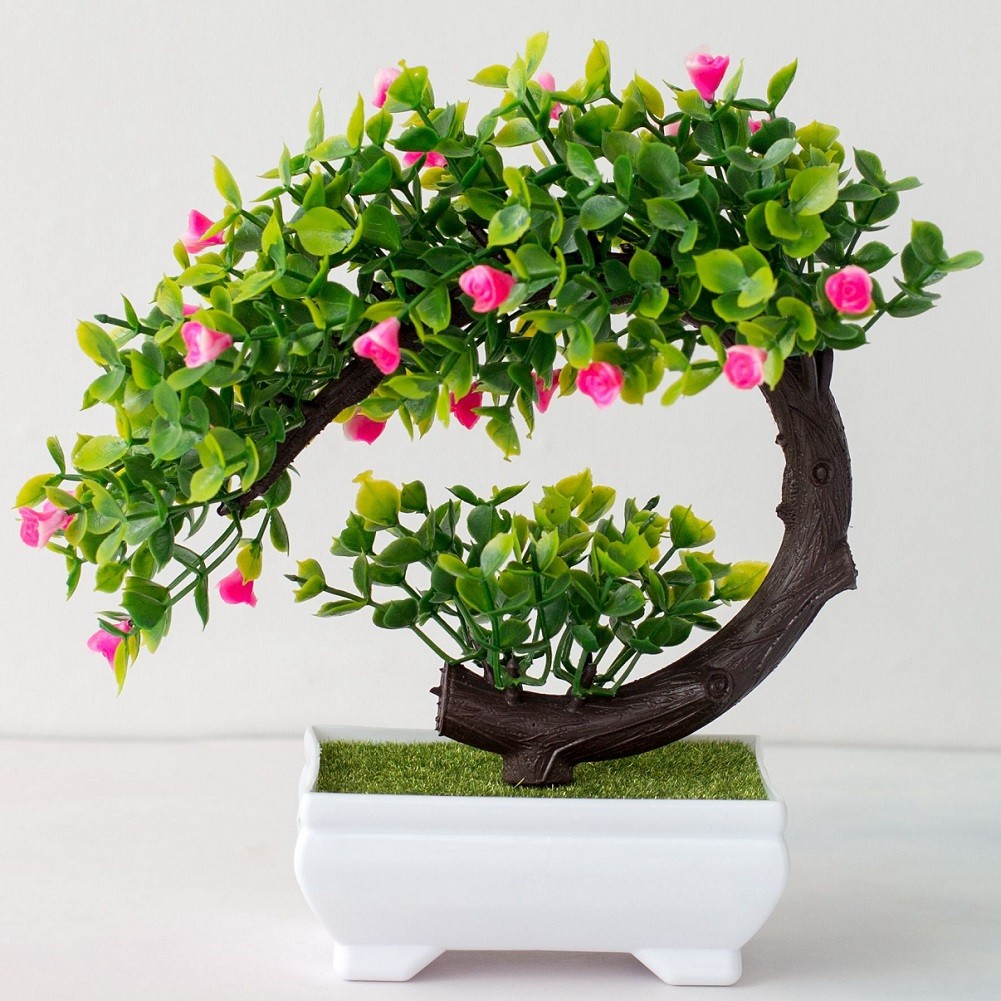 Home Artificial Pot Plant Tree - огляд і ціна Bonsai Garden Display