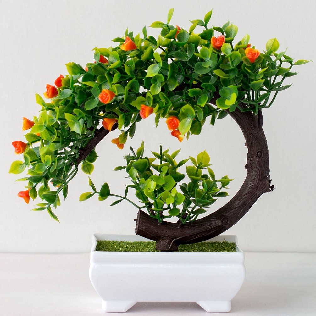 Home Artificial Pot Plant Tree - огляд і ціна Bonsai Garden Display