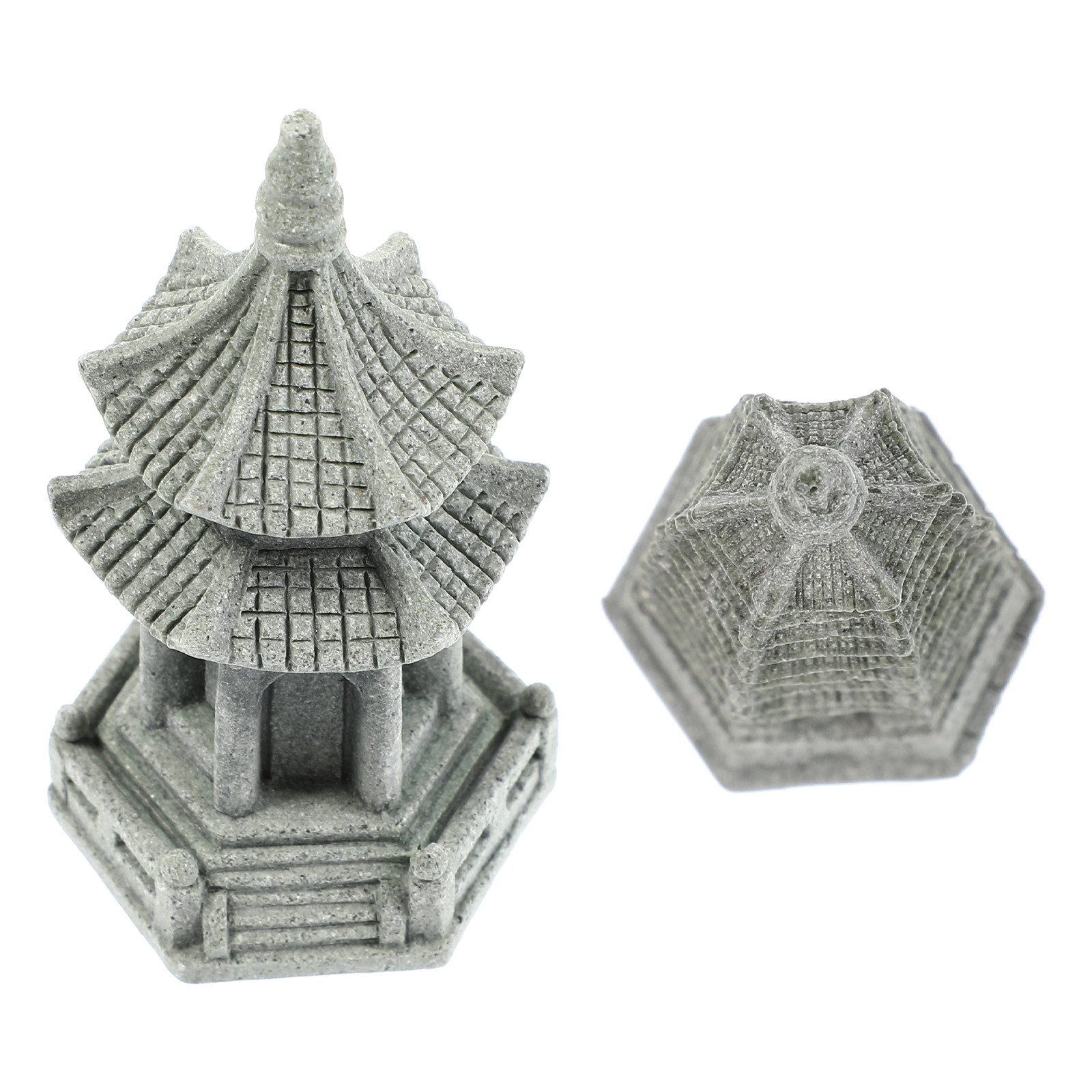 Garden Pagoda Statues for Pott - огляд і ціна Bonsai Garden Display