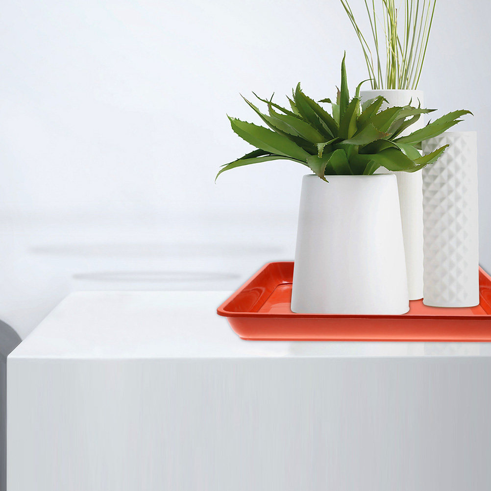 2Pcs Premium Resin Plant Tray  - огляд і ціна Drip Tray Saucer