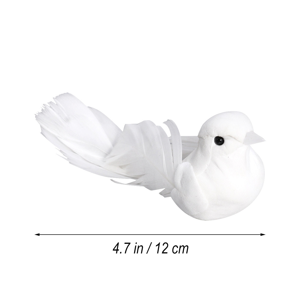2Pcs Artificial Feather Bird P - огляд і ціна Bonsai Garden Display