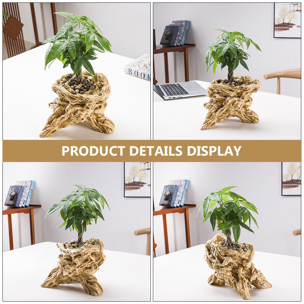 Tree Root Shaped Flower Pot De - огляд і ціна Bonsai Garden Display