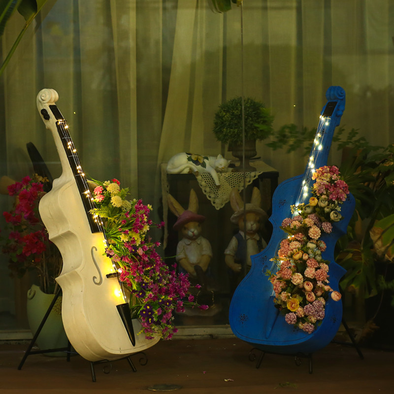 Cello-Shaped Garden Statue Lar - огляд і ціна Bonsai Garden Display