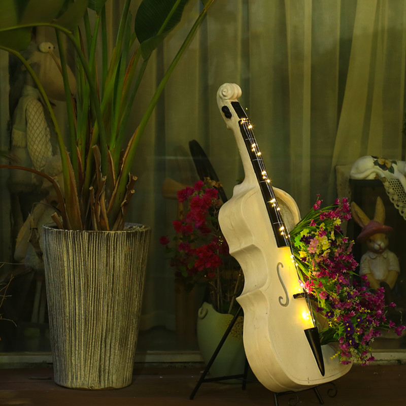 Cello-Shaped Garden Statue Lar - огляд і ціна Bonsai Garden Display