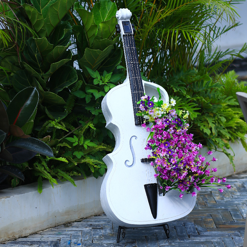 Cello-Shaped Garden Statue Lar - огляд і ціна Bonsai Garden Display
