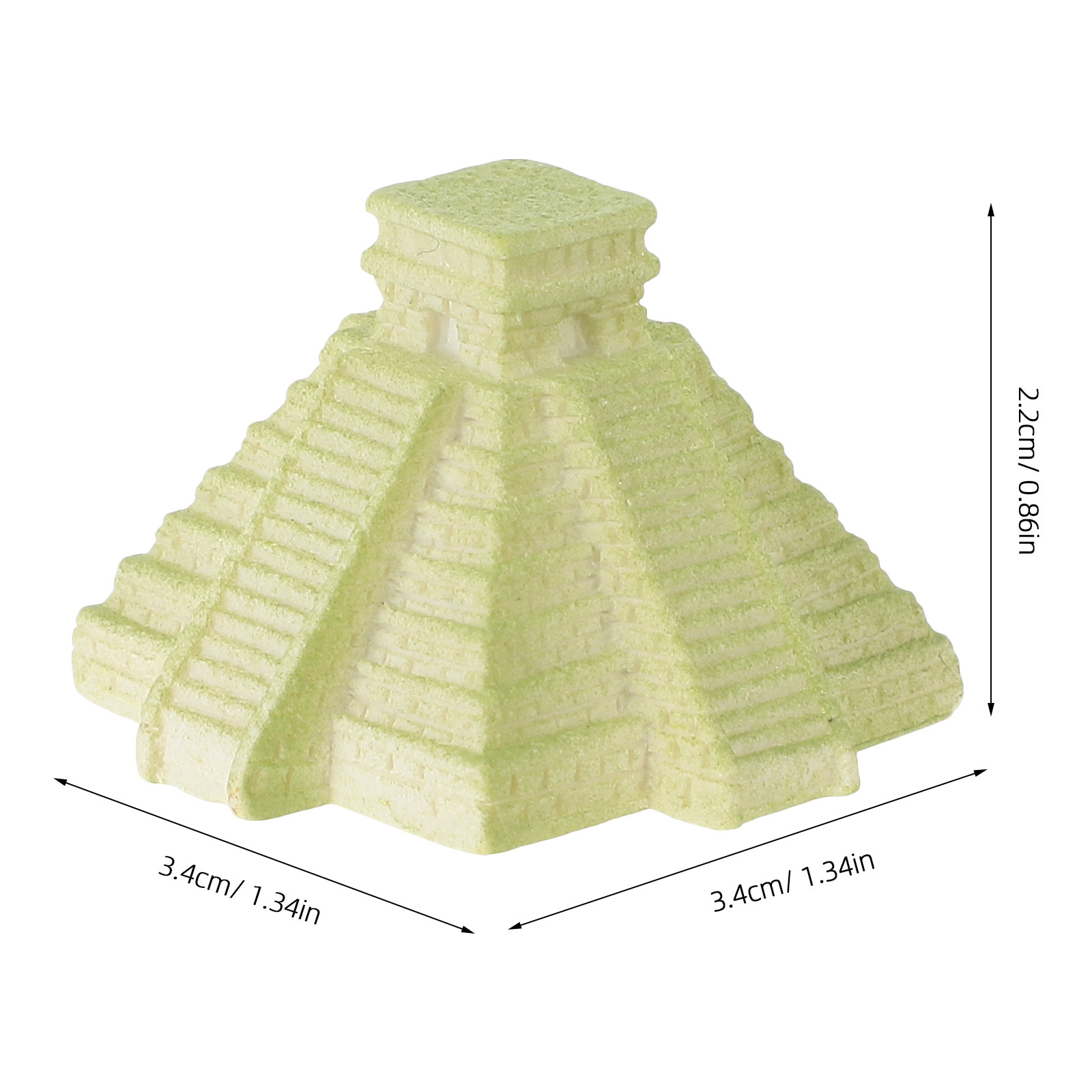 10Pcs Miniature Resin Pyramid  - огляд і ціна Bonsai Garden Set Up