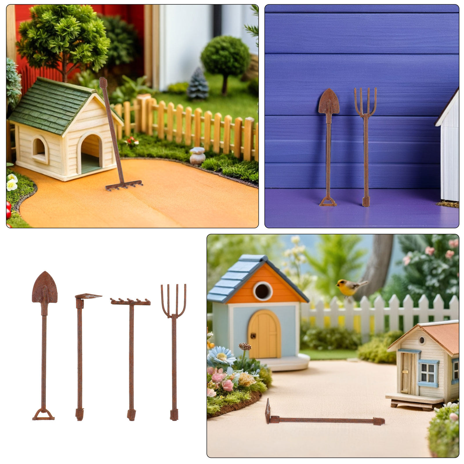 12Pcs Finish Miniature Garden  - огляд і ціна Bonsai Garden Set Up