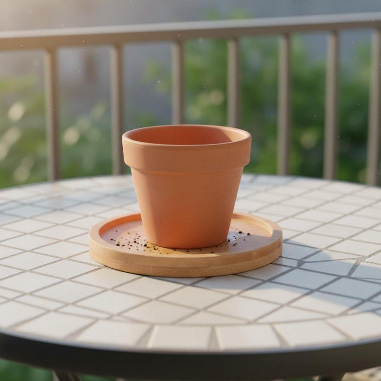 Bamboo Wood Industrial Tray Pl - огляд і ціна Drip Tray Saucer