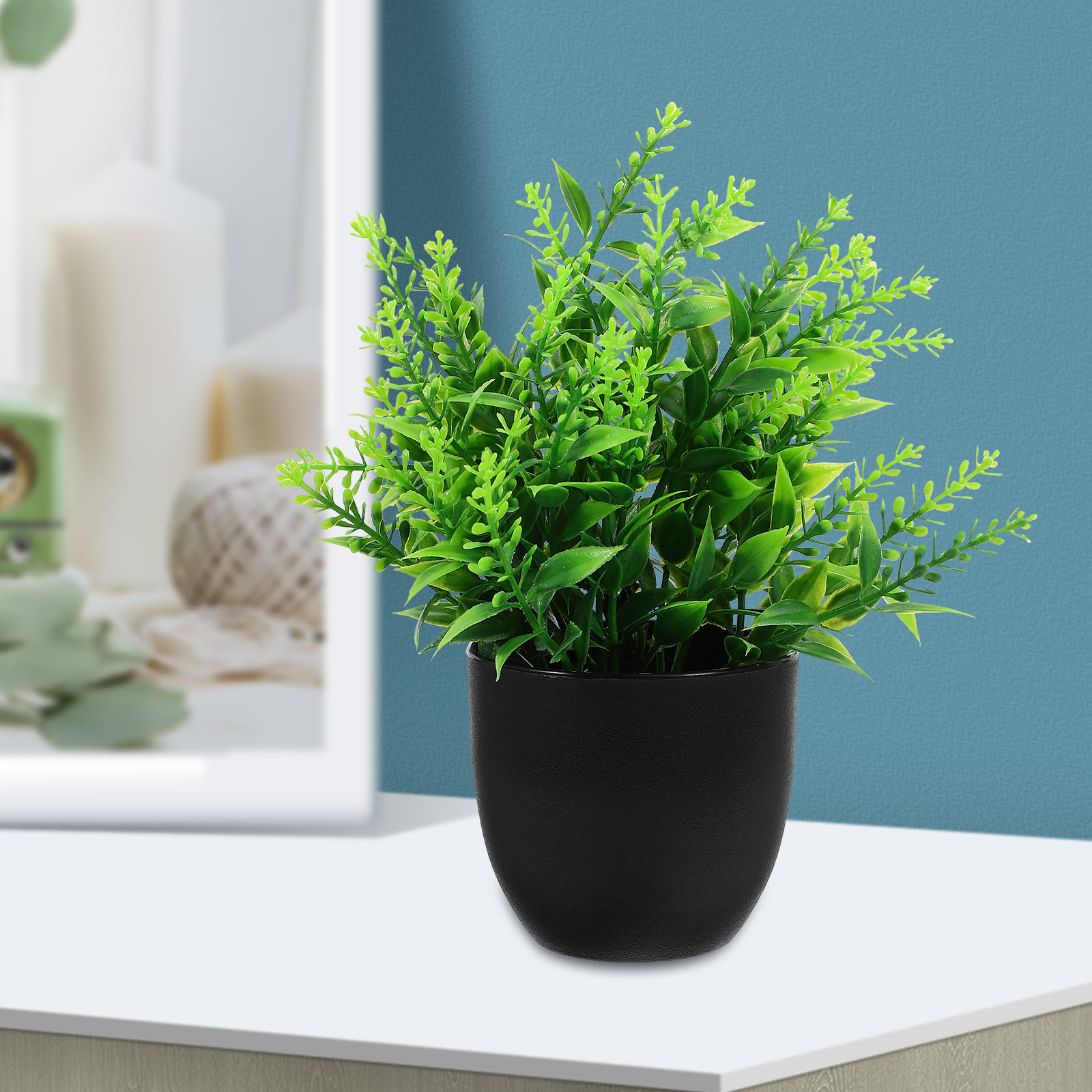 4Pcs Realistic Artificial Bons - огляд і ціна Bonsai Garden Display